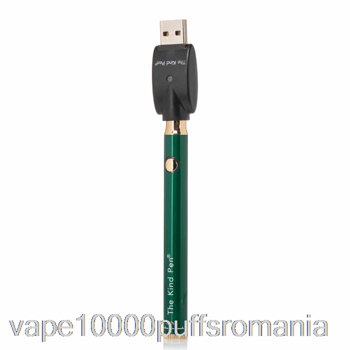 Vape Romania The Kind Pen Twist Vv 510 Baterie Verde Auriu